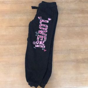 Girls size 8 Justice joggers